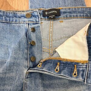 Zanerobe 36 Slingshot Denimo Jogger Drop Crotch Button Fly